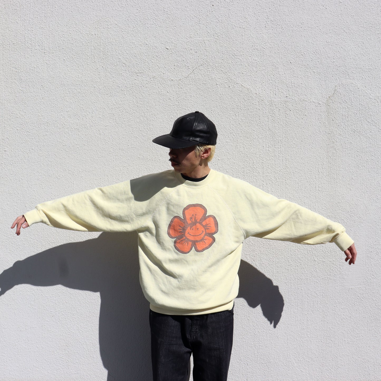 COPYCAT： FLOWER L/S SWEATSHIRT - #1