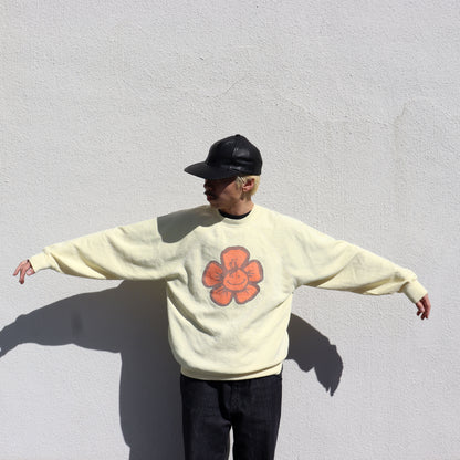 COPYCAT： FLOWER L/S SWEATSHIRT - #1