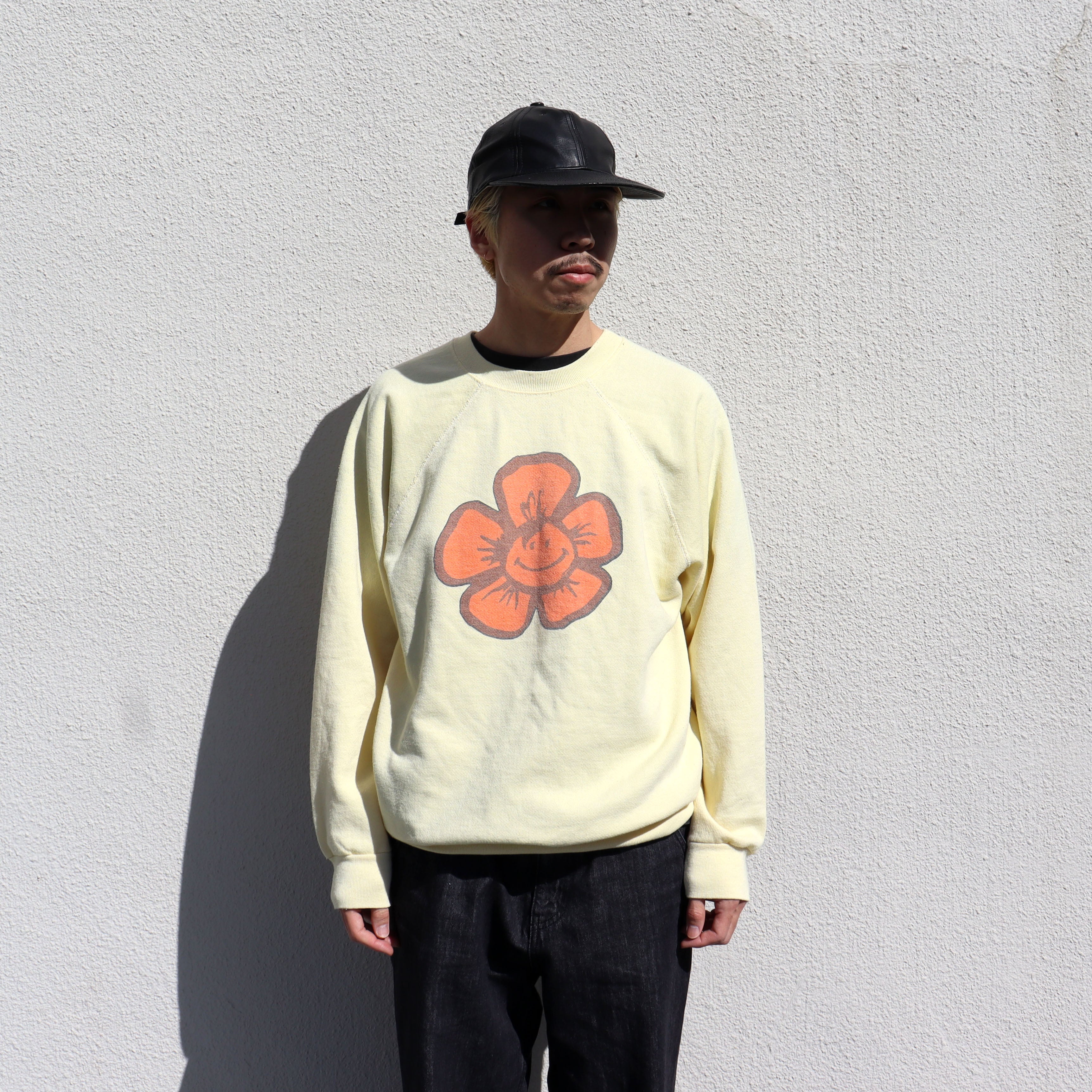 COPYCAT： FLOWER L/S SWEATSHIRT - #1 – TAMANIWA