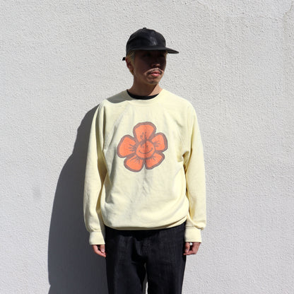 COPYCAT： FLOWER L/S SWEATSHIRT - #1