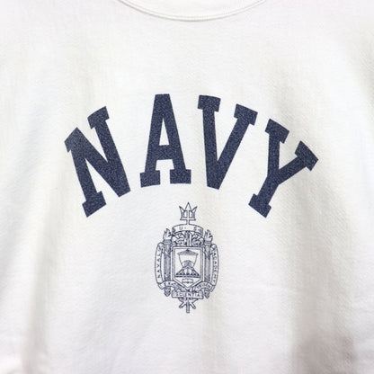 COPYCAT：NAVY L/S SWEATSHIRT - #3 【ダメージあり】