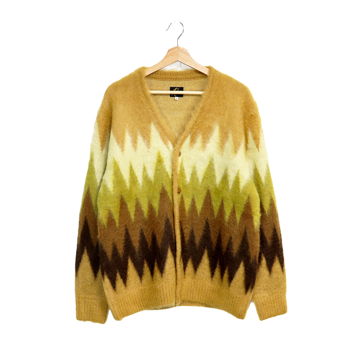 Needles：MOHAIR CARDIGAN - ZIGZAG