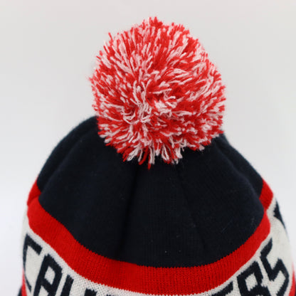 used :  (Newera) Virginia Cavaliers Pom Knit Beanie (F)