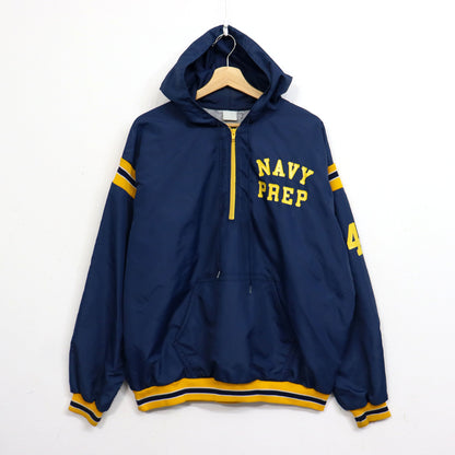 used :  U.S. NAVY Prep Half-Zip Pullover Hoodie - #42 (F)