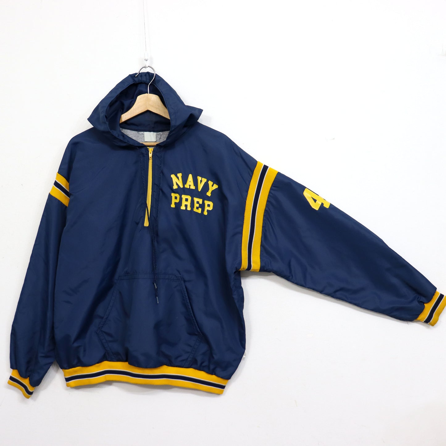 used :  U.S. NAVY Prep Half-Zip Pullover Hoodie - #42 (F)