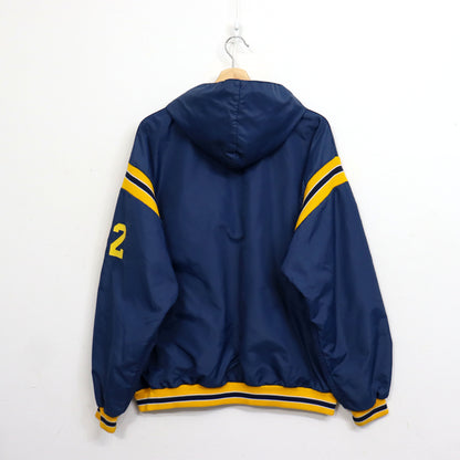 used :  U.S. NAVY Prep Half-Zip Pullover Hoodie - #42 (F)