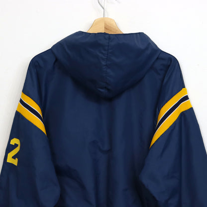 used :  U.S. NAVY Prep Half-Zip Pullover Hoodie - #42 (F)