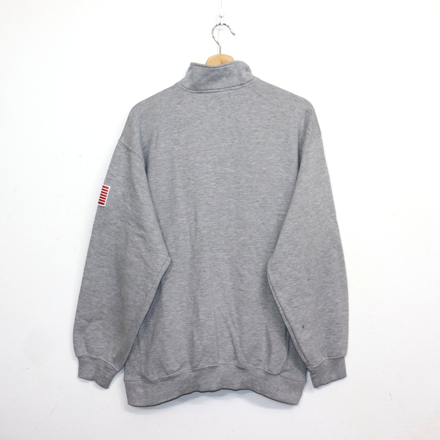 used : (Badger) US Navy NRD NY Half-Zip Sweatshirt