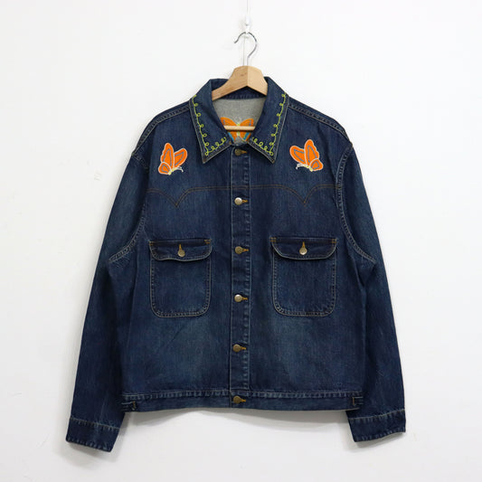 NEEDLES : Coverall - Embroidered Twill