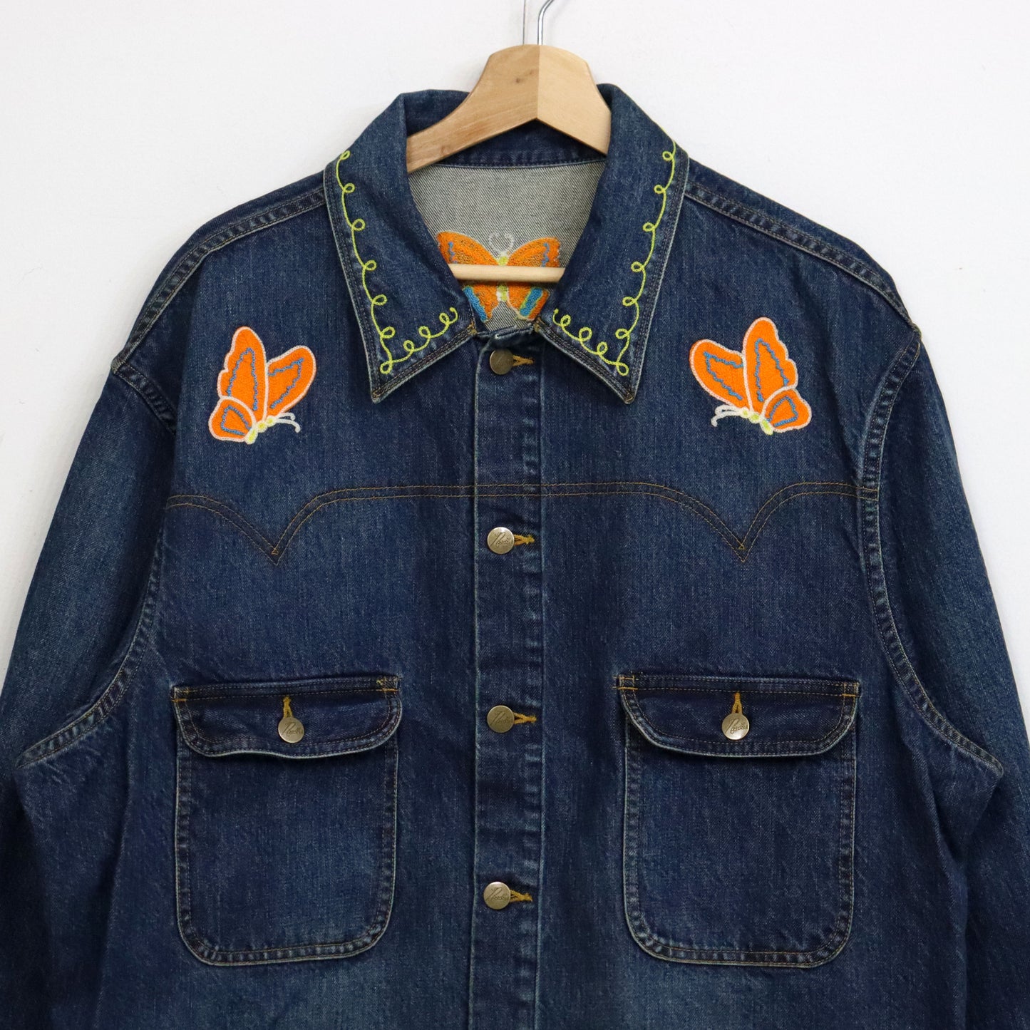 NEEDLES: Coverall - Embroidered Twill