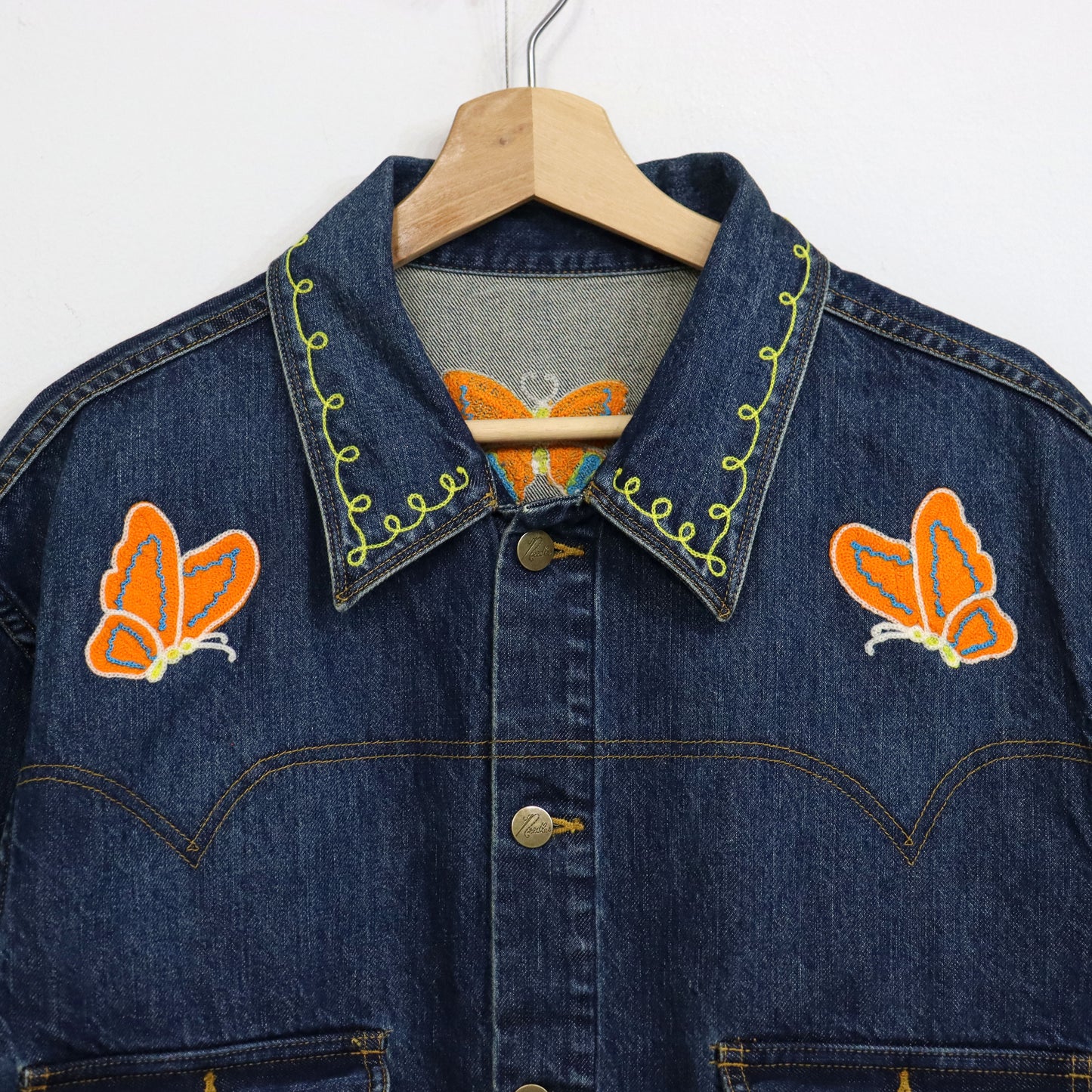 NEEDLES: Coverall - Embroidered Twill