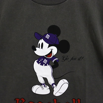 TAMANIWA x RUSSELL x Disney: B MICKEY SWEAT [Grey]