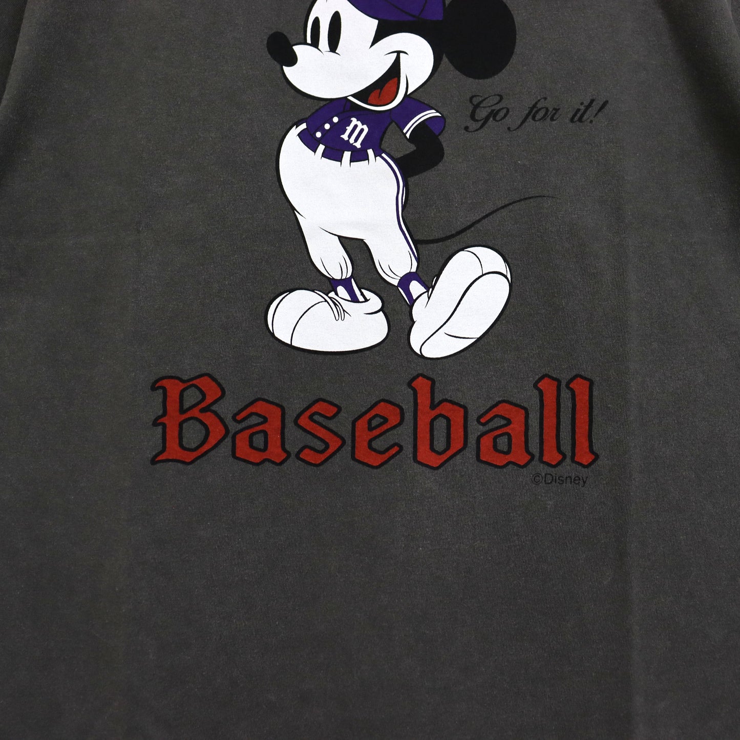 TAMANIWA x RUSSELL x Disney: B MICKEY SWEAT [Grey]