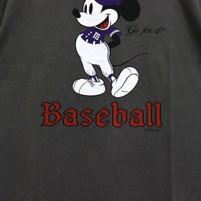 TAMANIWA x RUSSELL x Disney: B MICKEY SWEAT [Grey]