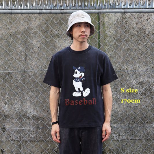 TAMANIWA x RUSSELL x Disney: B MICKEY SWEAT [Grey]