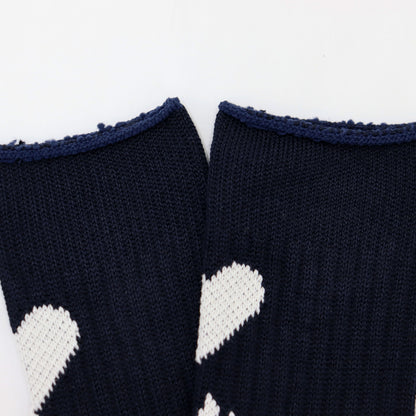 MLB×ROSTER SOX：MLB-304 MLB Heart Jacqard SOCKS