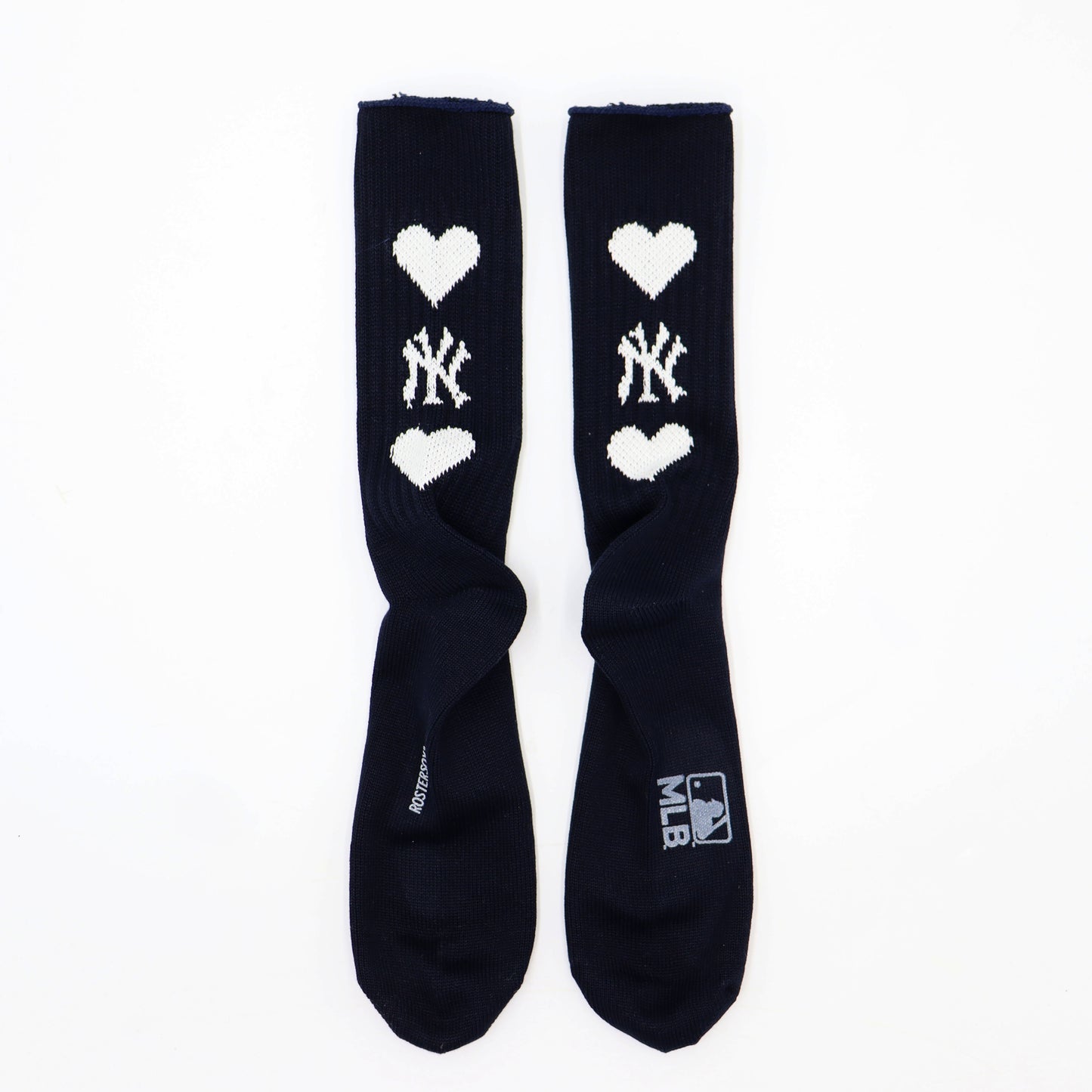 MLB×ROSTER SOX：MLB-304 MLB Heart Jacqard SOCKS
