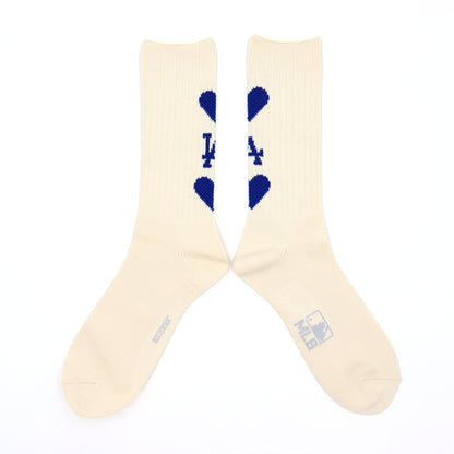 MLB×ROSTER SOX：MLB-304 MLB Heart Jacqard SOCKS