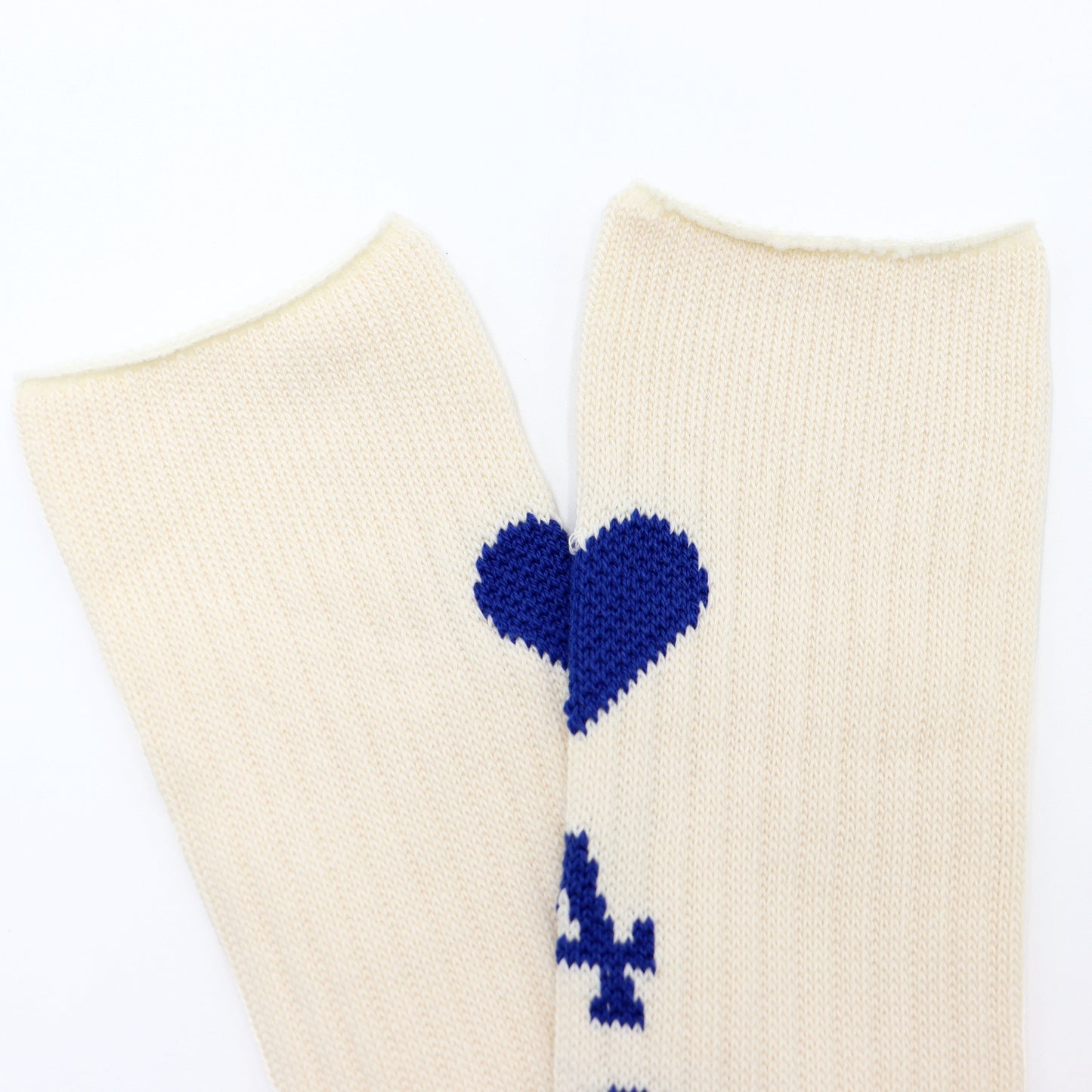 MLB×ROSTER SOX：MLB-304 MLB Heart Jacqard SOCKS
