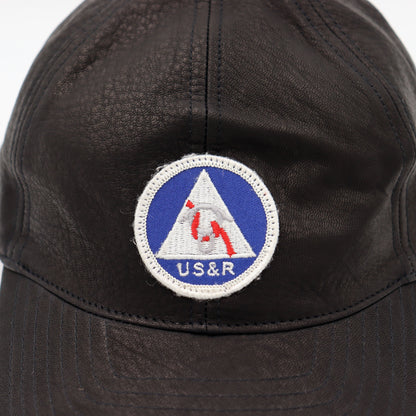 INF×TAMA SP Deerskin Cap - Patch ［Black］ ⑴