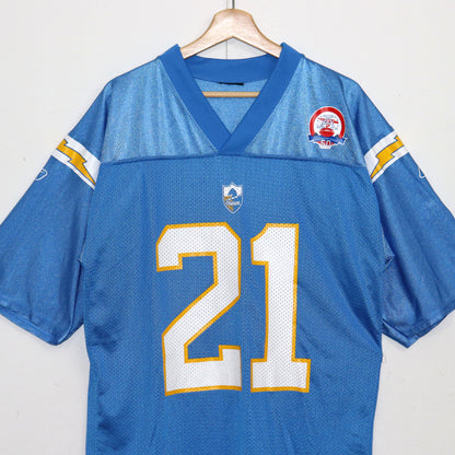 used : (Reebok) NFL Chargers 50th Anv. Football Tee