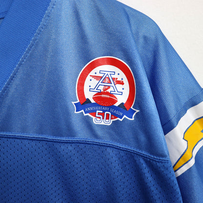 used : (Reebok) NFL Chargers 50th Anv. Football Tee