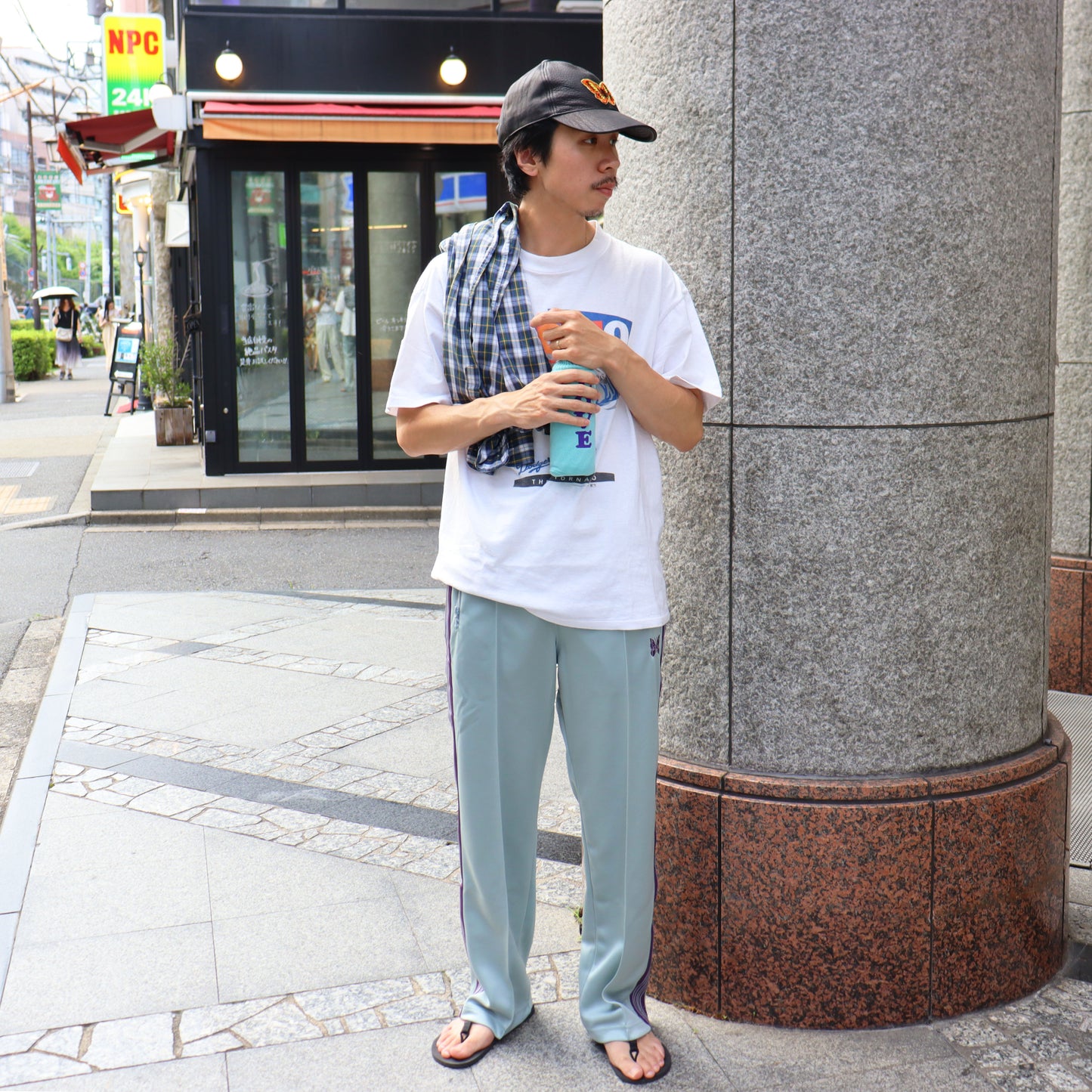Needles：Track Pant - Poly Jacquard [Diamond]