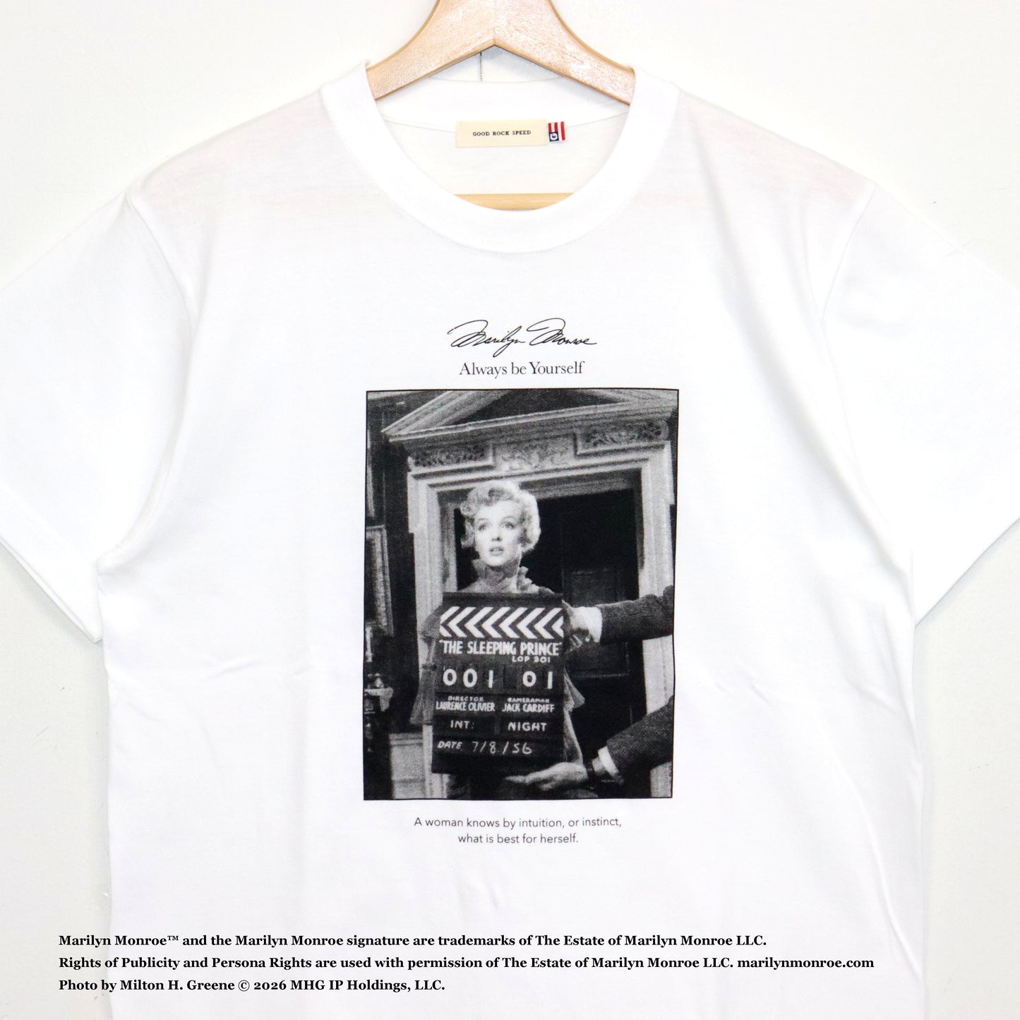 GOOD ROCK SPEED : Marilyn Monroe | Cinema Photo Graphic T-Shirt