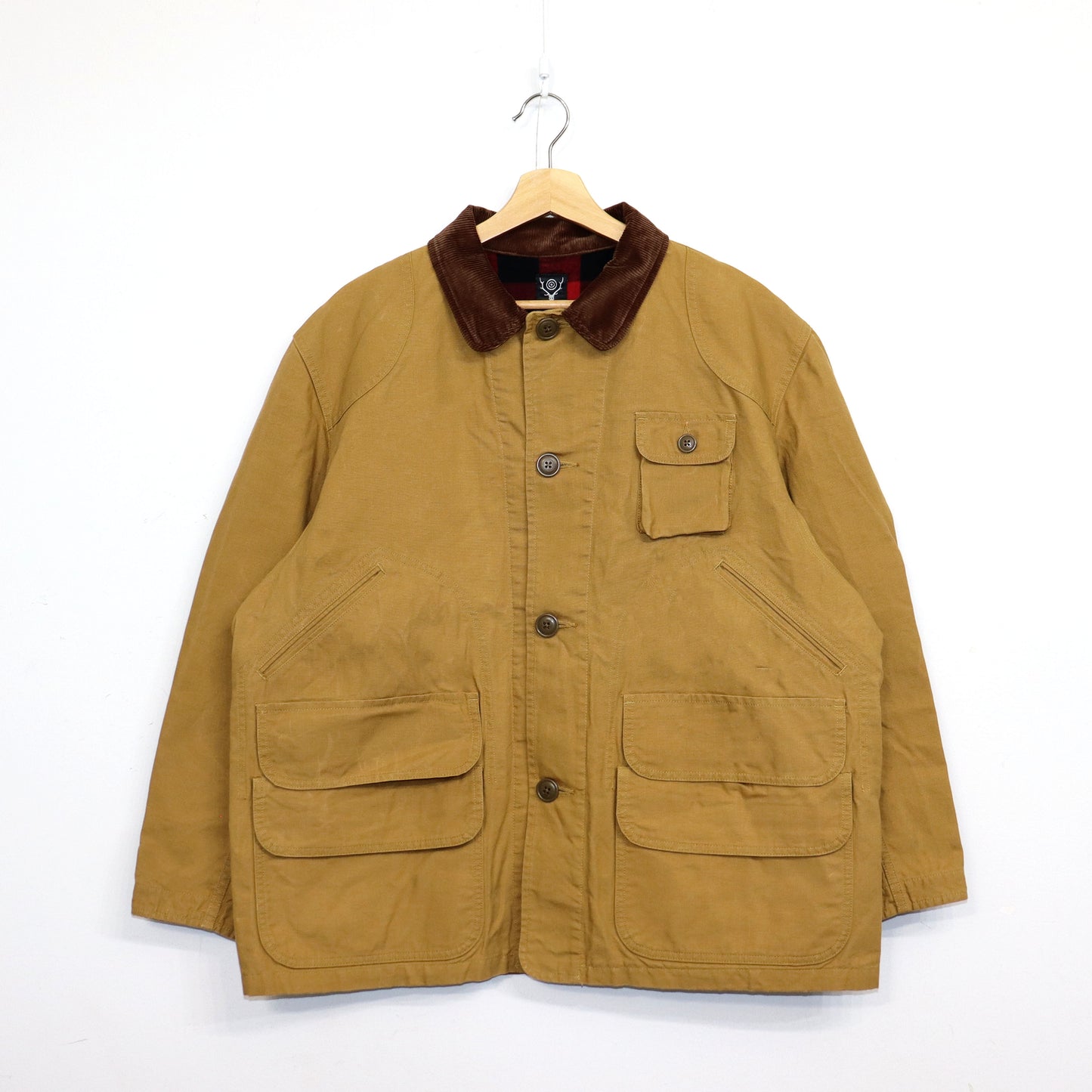 South2 West8 : Hunting Jacket- Oxford Paraffin Coating