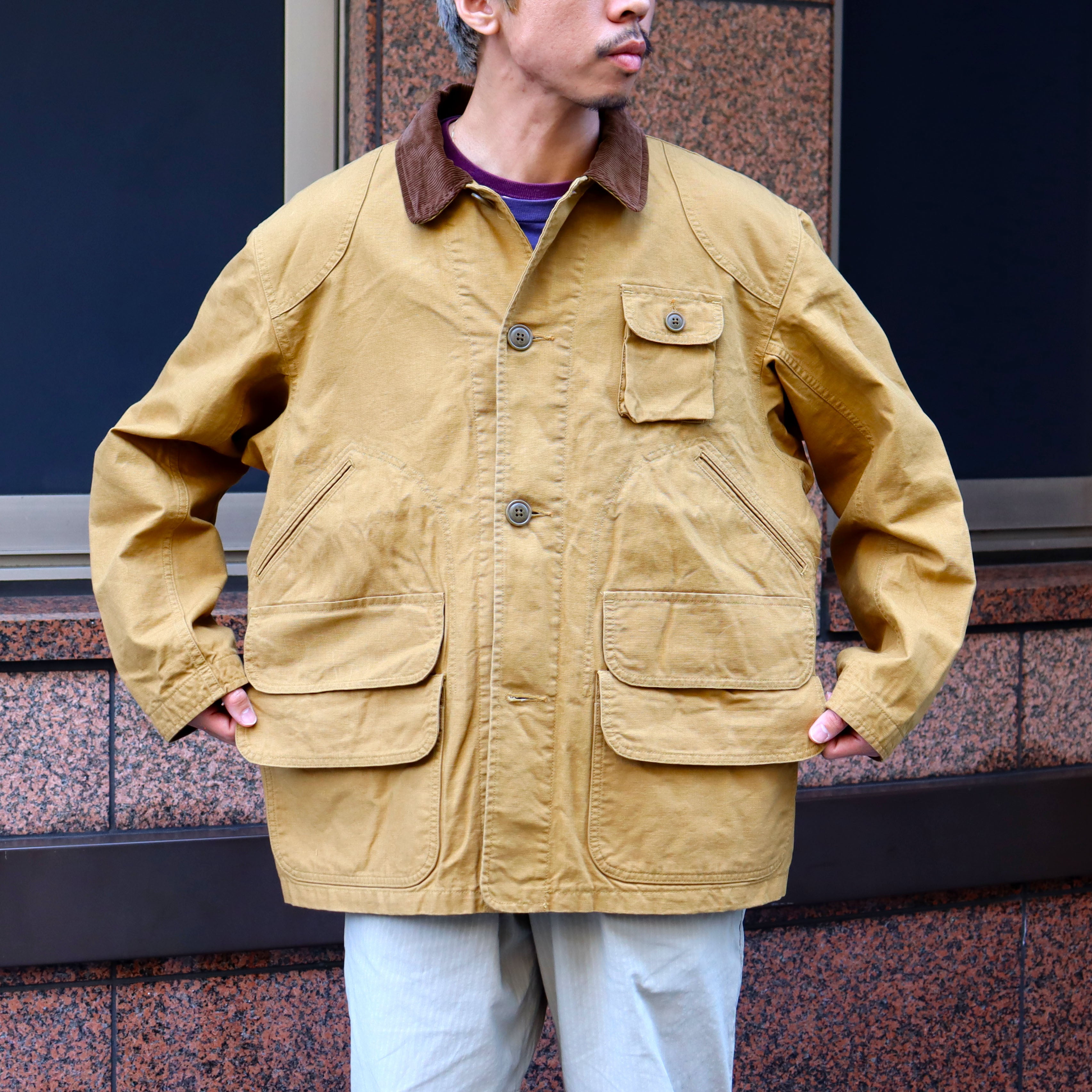 South2 West8 : Hunting Jacket- Oxford Paraffin Coating – TAMANIWA