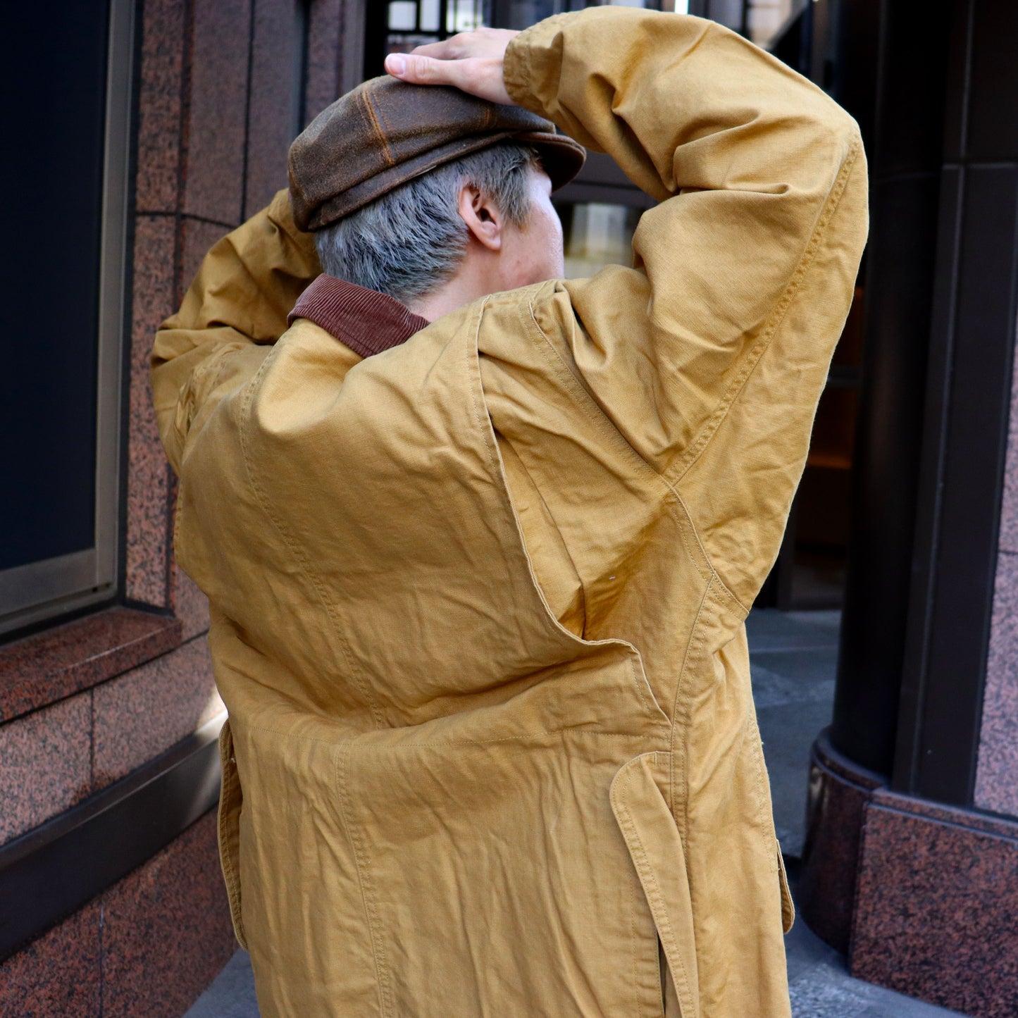 South2 West8 : Hunting Jacket- Oxford Paraffin Coating