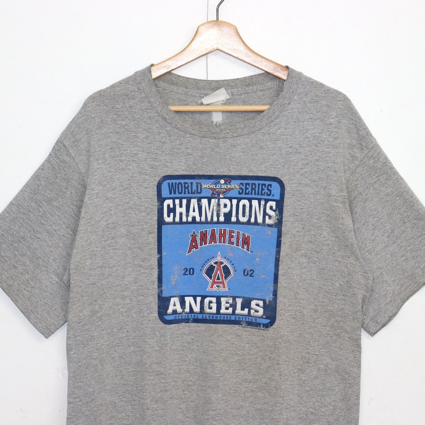 used : (Lee) LA Angels 2002 Champions Tee (K)