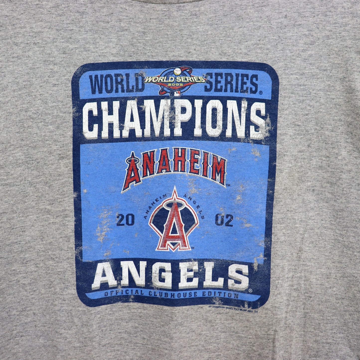 used : (Lee) LA Angels 2002 Champions Tee (K)