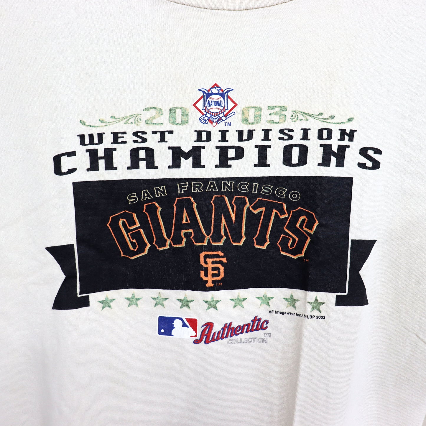 used : (Lee) SF Giants 2003 Champions Tee (K)