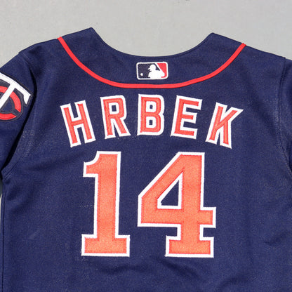 used : (Russell) Kids Twins #14 HRBEK Uniform (K)
