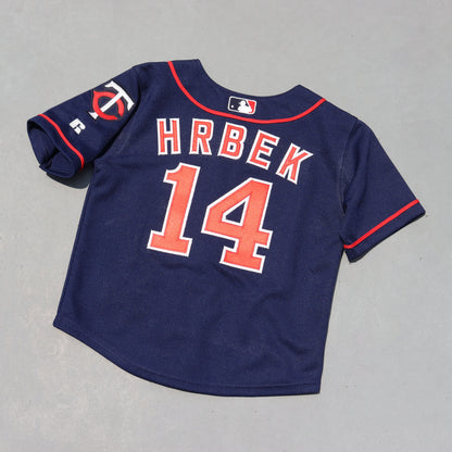 used : (Russell) Kids Twins #14 HRBEK Uniform (K)