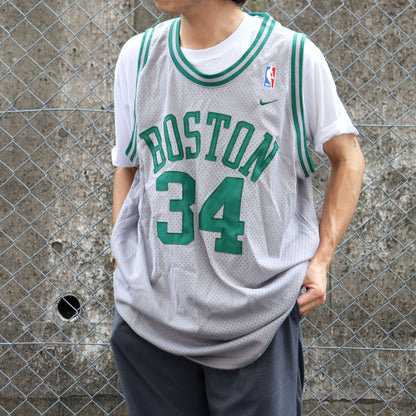 used : (Nike) BOSTON CELTICS GAME JERSEY -  PIERCE #34