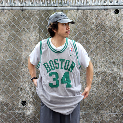 used : (Nike) BOSTON CELTICS GAME JERSEY -  PIERCE #34