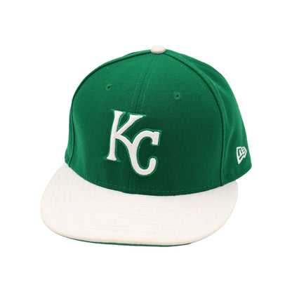 used : (Newera) 5950 KC Royals 2tone Cap (K)
