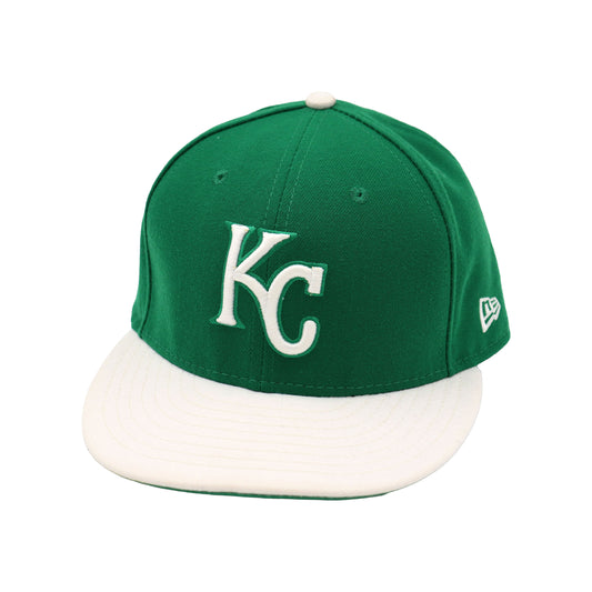 used : (Newera) 5950 KC Royals 2tone Cap (K)