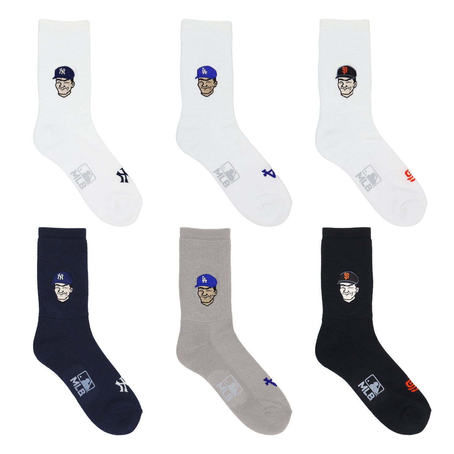 MLB x ROSTER SOX: MLB-287 MLB MAN SOCKS