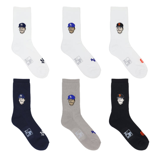 MLB×ROSTER SOX： MLB-287 MLB MAN SOCKS