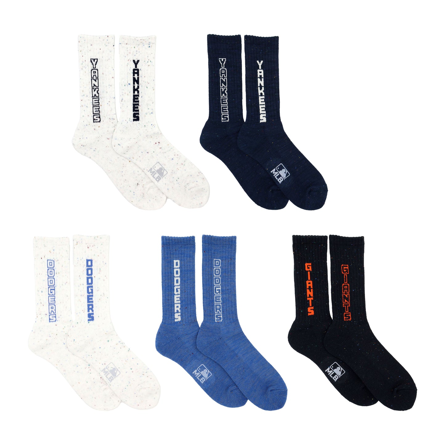 MLB×ROSTER SOX：MLB-294 MLB NEP LOGO SOCKS