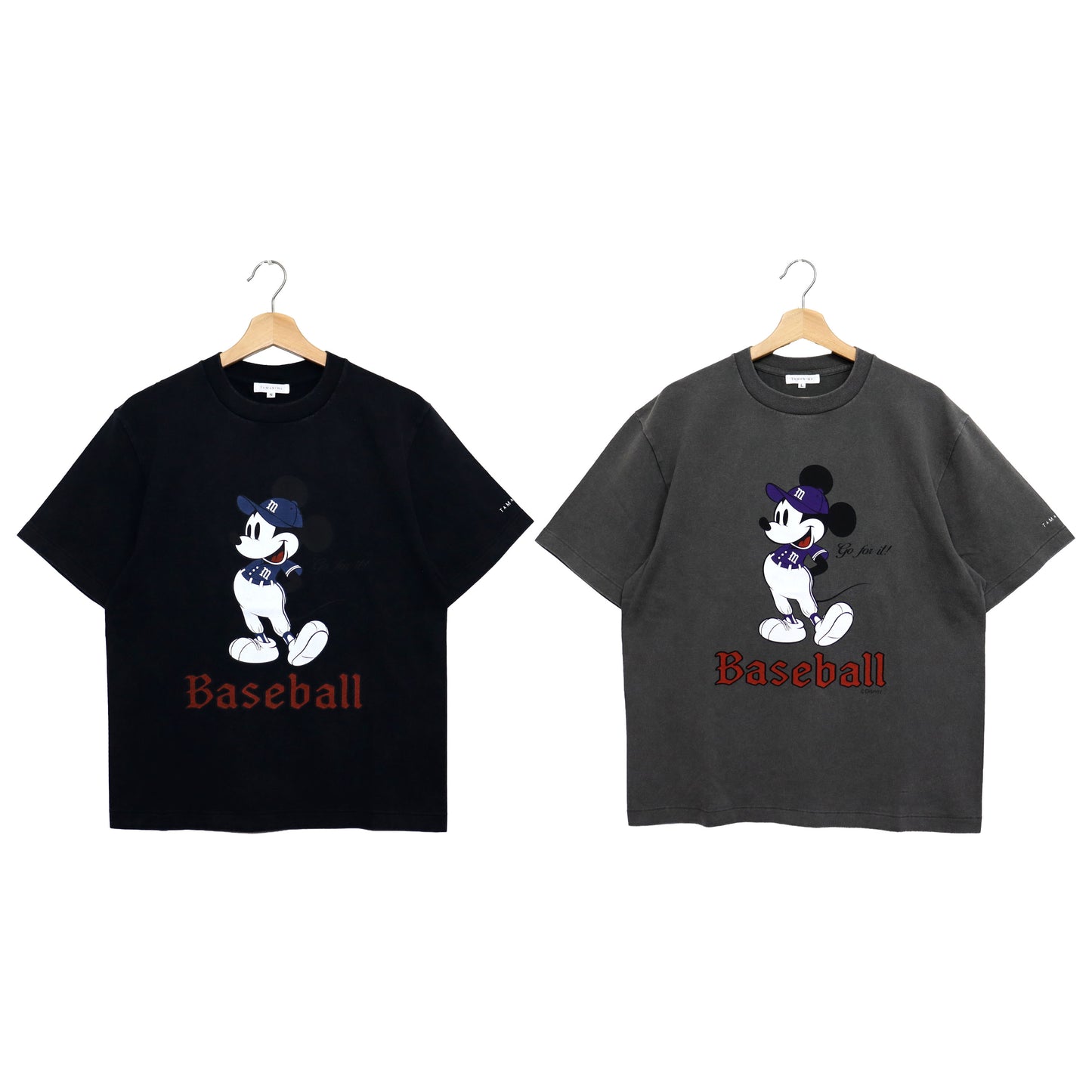 TAMANIWA x RUSSELL x Disney: B MICKEY SWEAT [Grey]
