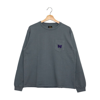 Needles : L/S Pocket Tee - Cotton Jersey