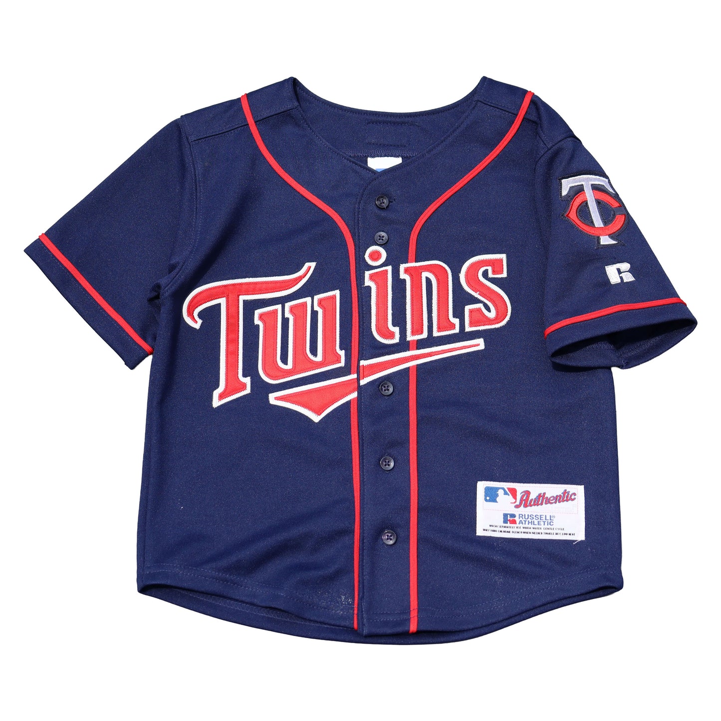 used : (Russell) Kids Twins #14 HRBEK Uniform (K)