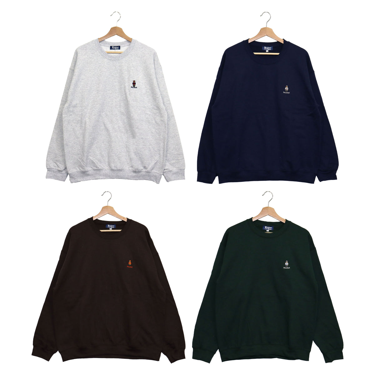 ROSTER BEAR : RB-24 USA BB BEAR SWEATSHIRT