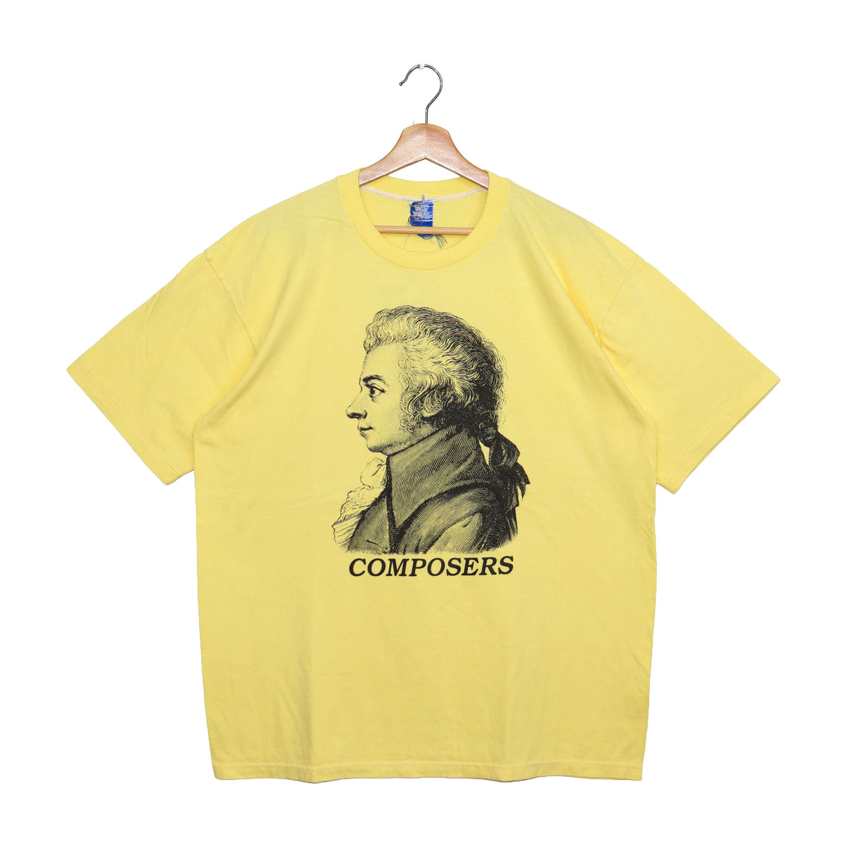 Copycat : Composer S/S Tee (Mozart) - YELLOW