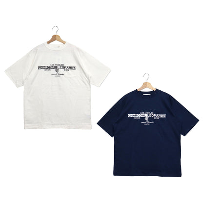 Charcoal×Americana :  Leopards Print Tee