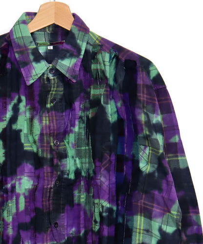 rb NDLS : Flannel Shiirt - Ribbon Shirt Uneven Die #64